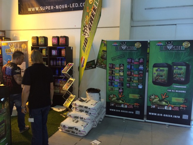 Stand Bio Green Expogrow 2014