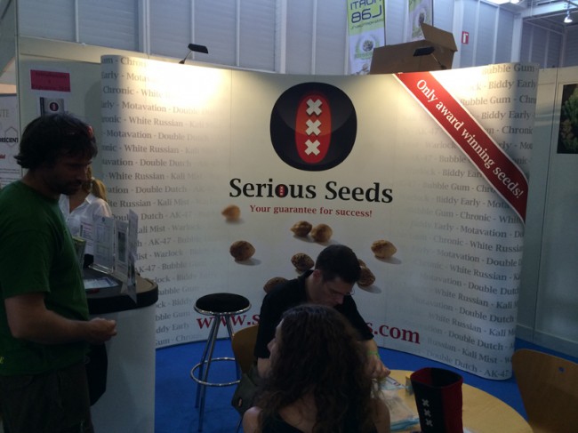 Stand Serious seeds Expogrow 2014