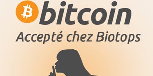 bitcoin est à présent dispo chez biotops.biz