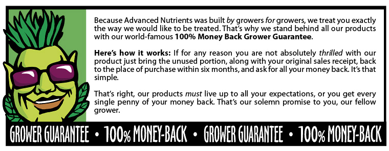 gage de confiance Advanced Nutrients