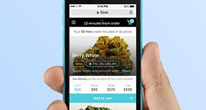 Application cannabis Eaze