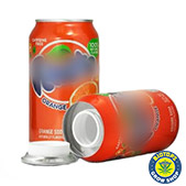 boite secrète soda orange