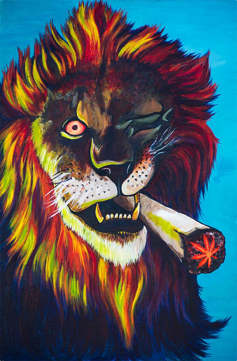 « Smoke Lion » de Paul Regalado