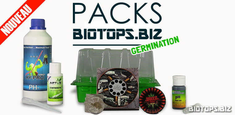 Biotops.BIZ lance le pack germination 